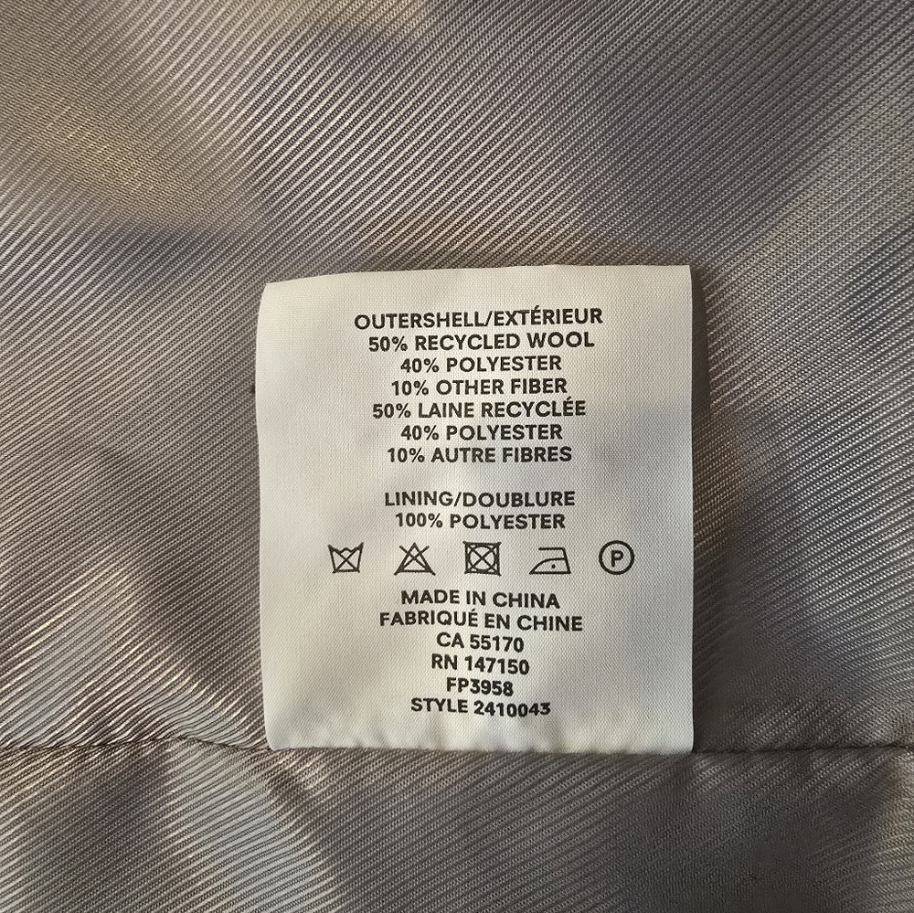Frank And Oak Recycled Wool Blend Coat - Picture 9 of 12